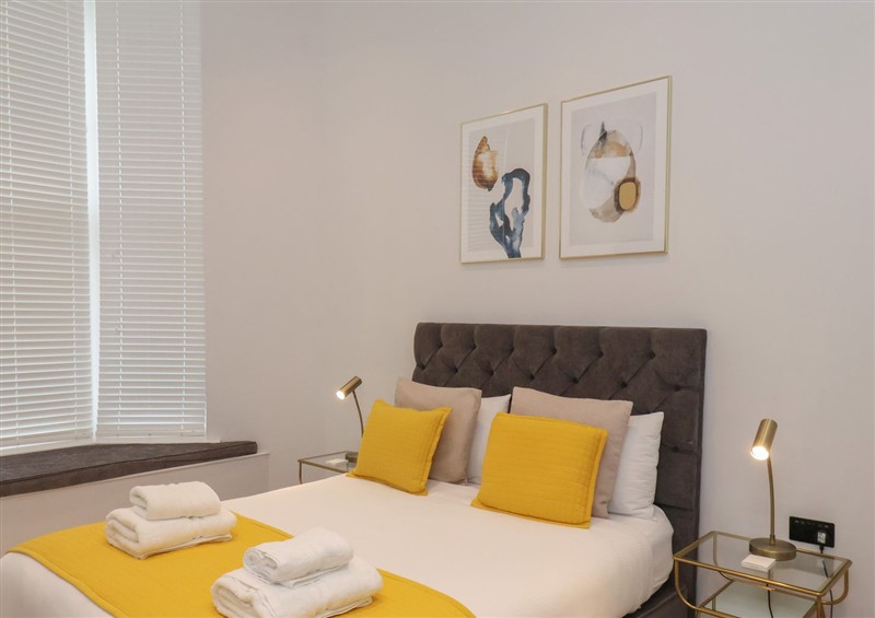 This is a bedroom (photo 2) at The Salisbury Apartment 105, Scarborough
