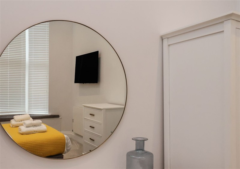 This is the bathroom at The Salisbury Apartment 105, Scarborough