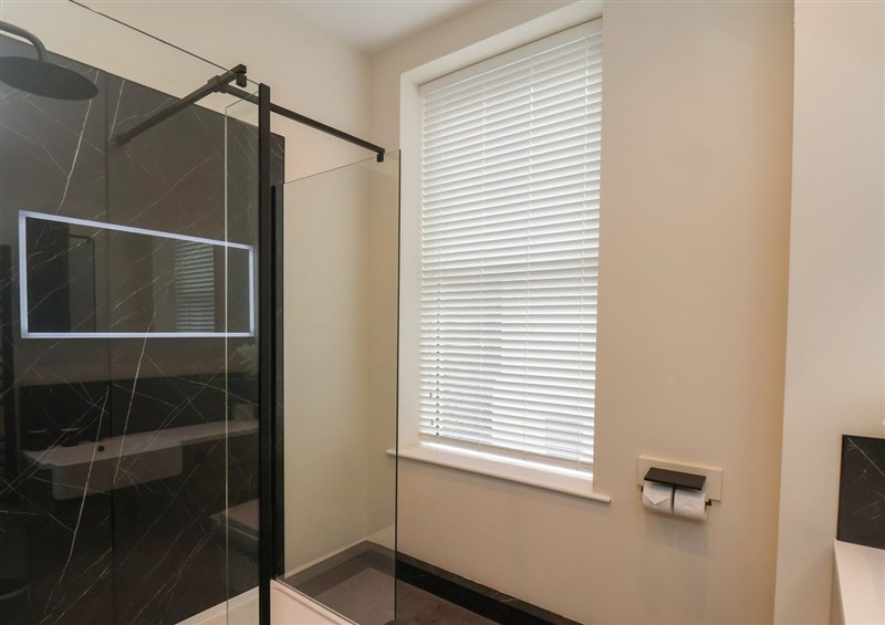 The bathroom at The Salisbury Apartment 203, Scarborough