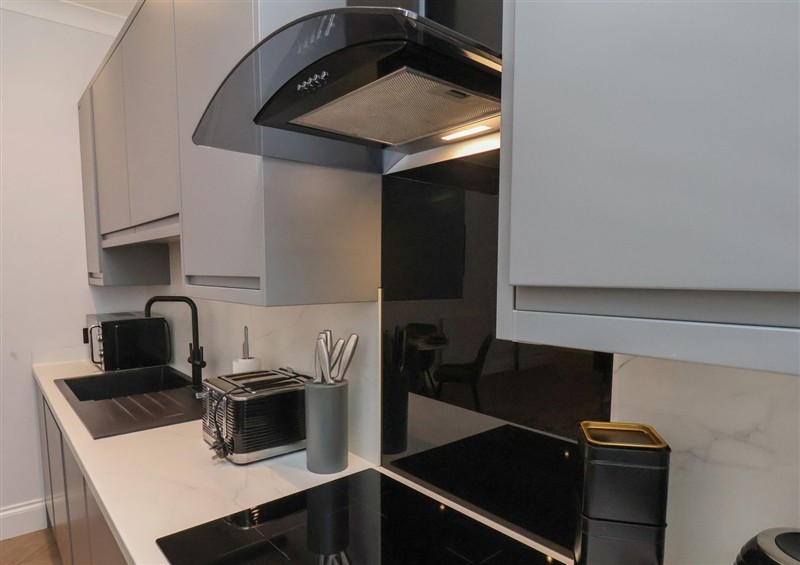 Kitchen at The Salisbury Apartment 206, Scarborough