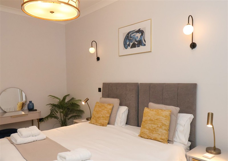Bedroom at The Salisbury Apartment 301, Scarborough