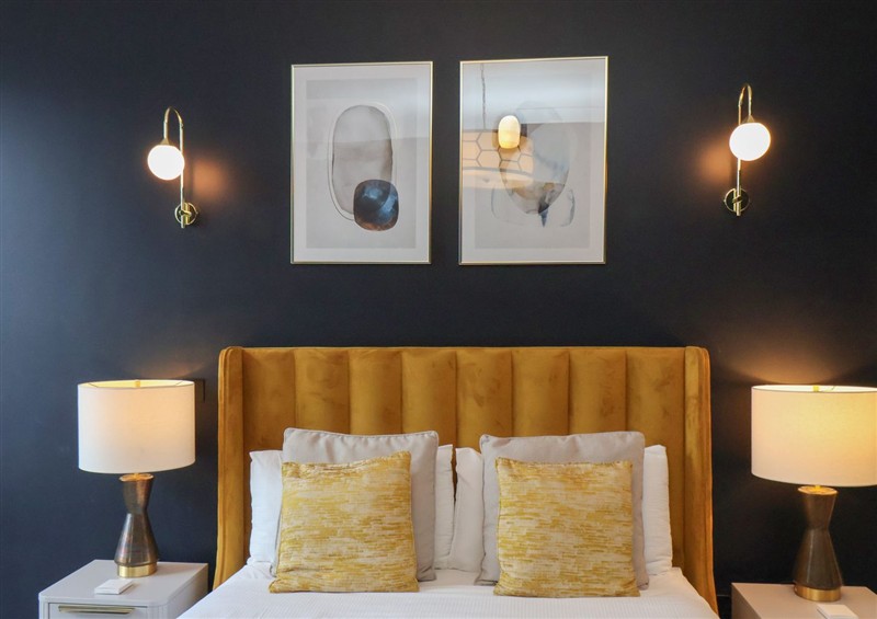 One of the 2 bedrooms at The Salisbury Apartment 301, Scarborough