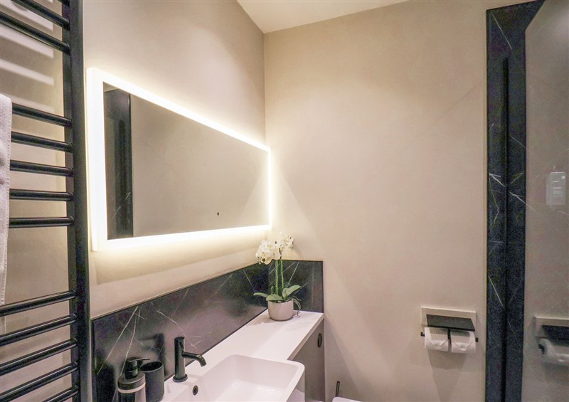 Bathroom at The Salisbury Apartment 401, Scarborough