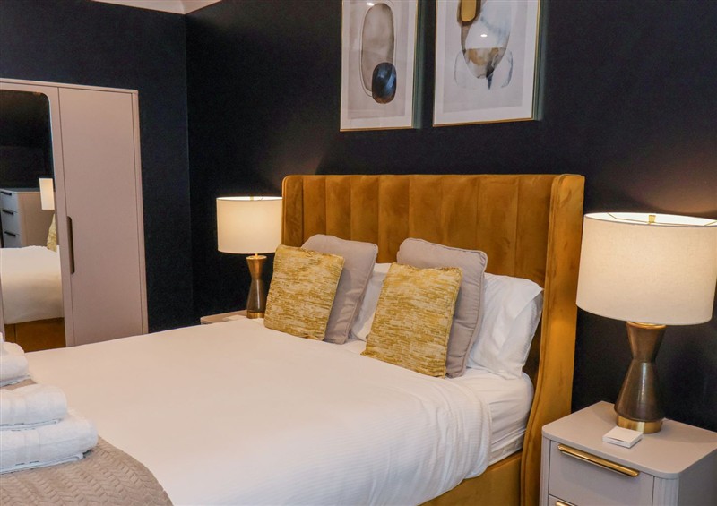 Bedroom at The Salisbury Apartment 401, Scarborough