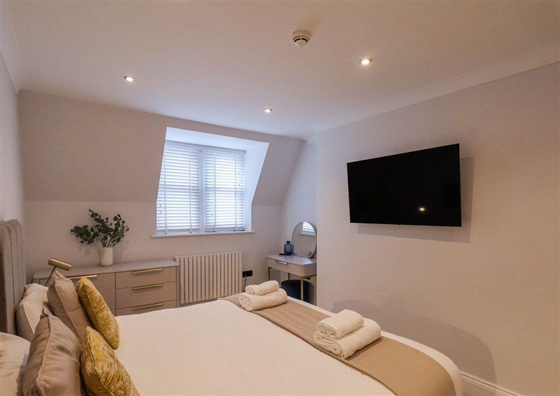 One of the 2 bedrooms at The Salisbury Apartment 401, Scarborough