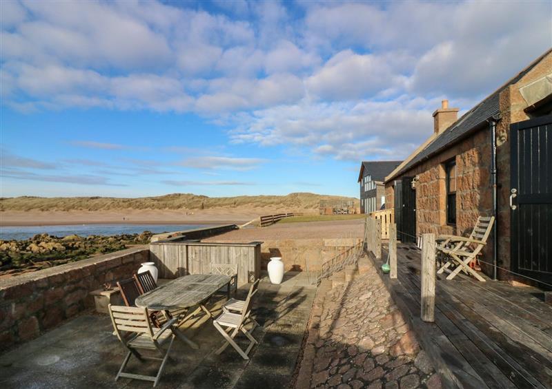 Outside at The Salmon Bothy, Cruden Bay