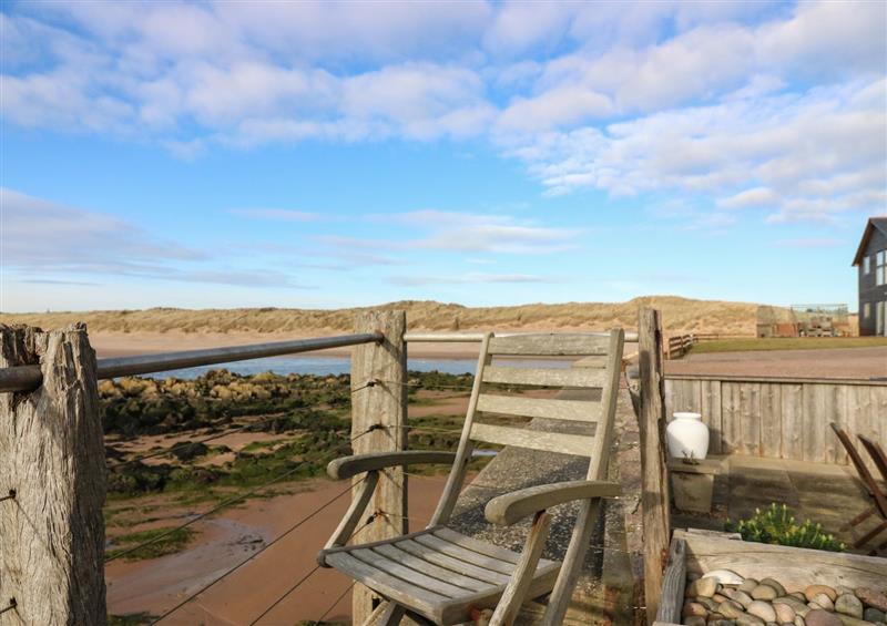 The area around The Salmon Bothy at The Salmon Bothy, Cruden Bay