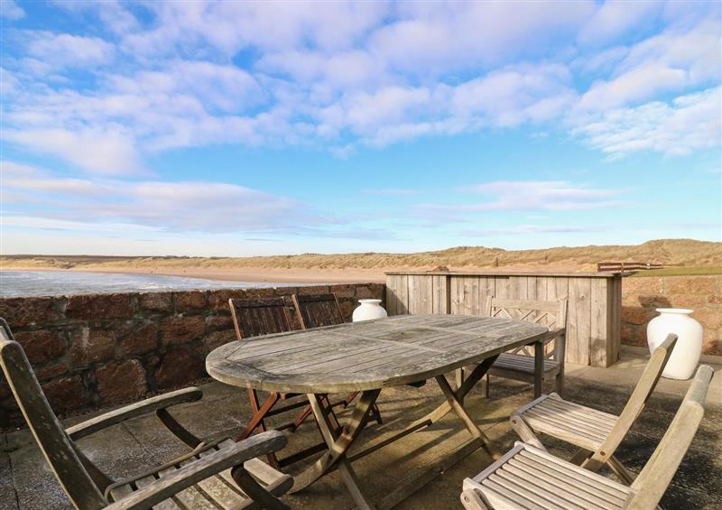 The setting at The Salmon Bothy, Cruden Bay