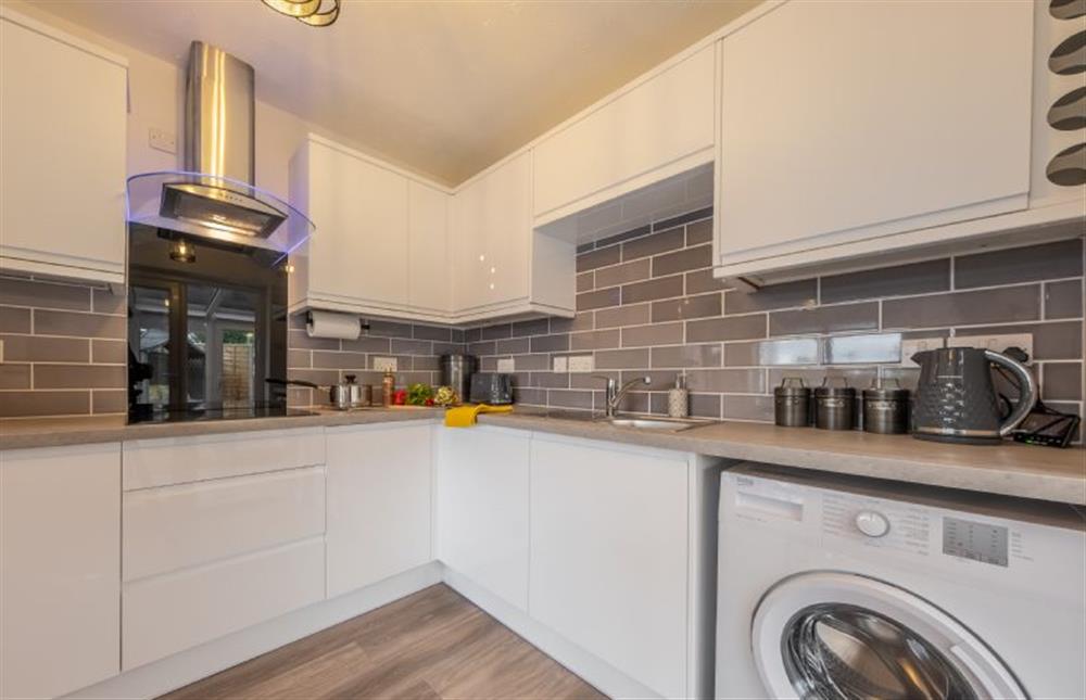Ground floor: The kitchen is well-equipped at The Saltings, Heacham near Kings Lynn