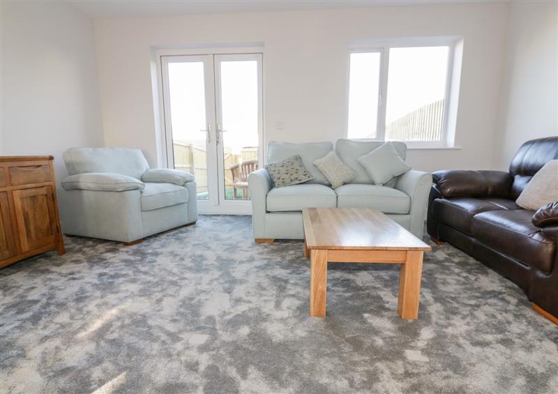 This is the living room at The Sand Dunes, Crantock