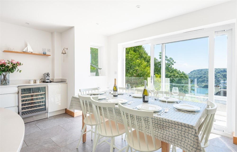 Dining room at The Sands in Salcombe