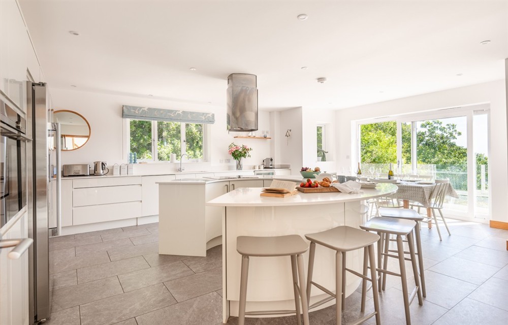 Kitchen at The Sands in Salcombe