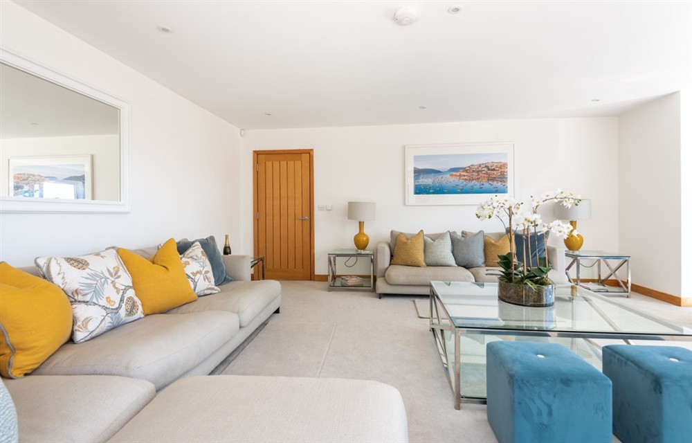 This is the living room (photo 2) at The Sands in Salcombe