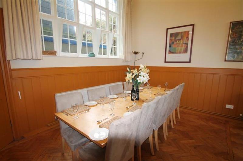 Dining room at The School House, Countisbury