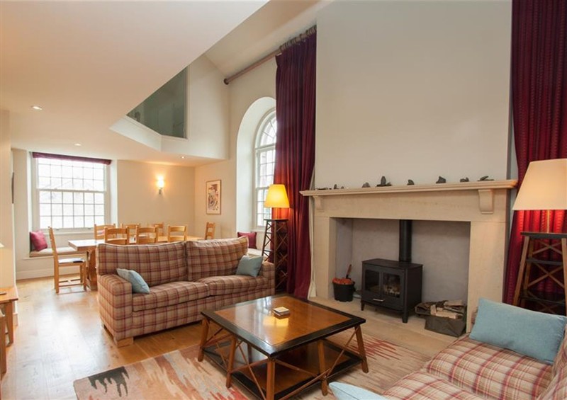 Enjoy the living room at The School, Mungrisdale near Caldbeck