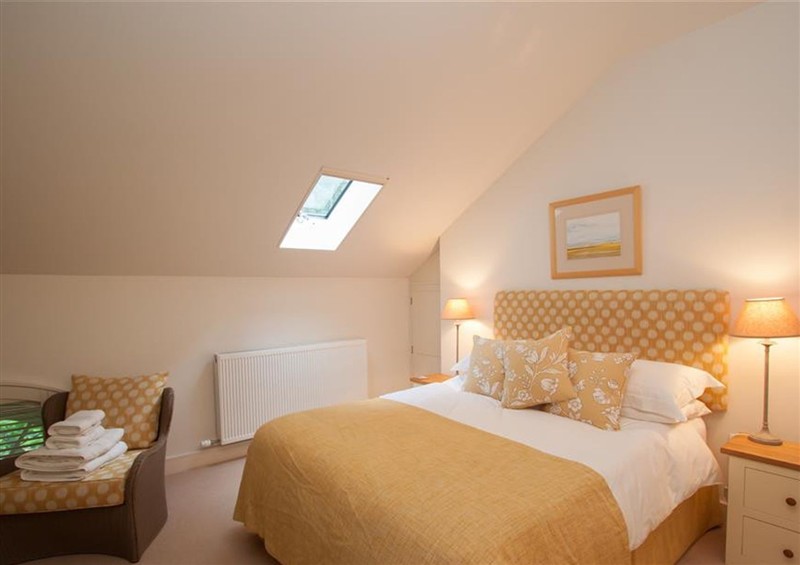 One of the bedrooms at The School, Mungrisdale near Caldbeck