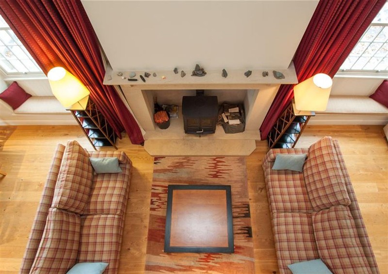 Relax in the living area at The School, Mungrisdale near Caldbeck
