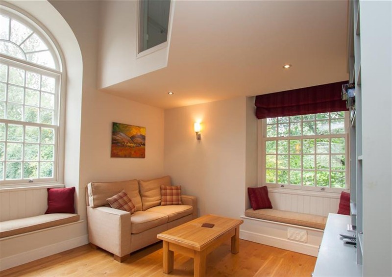 The living room at The School, Mungrisdale near Caldbeck