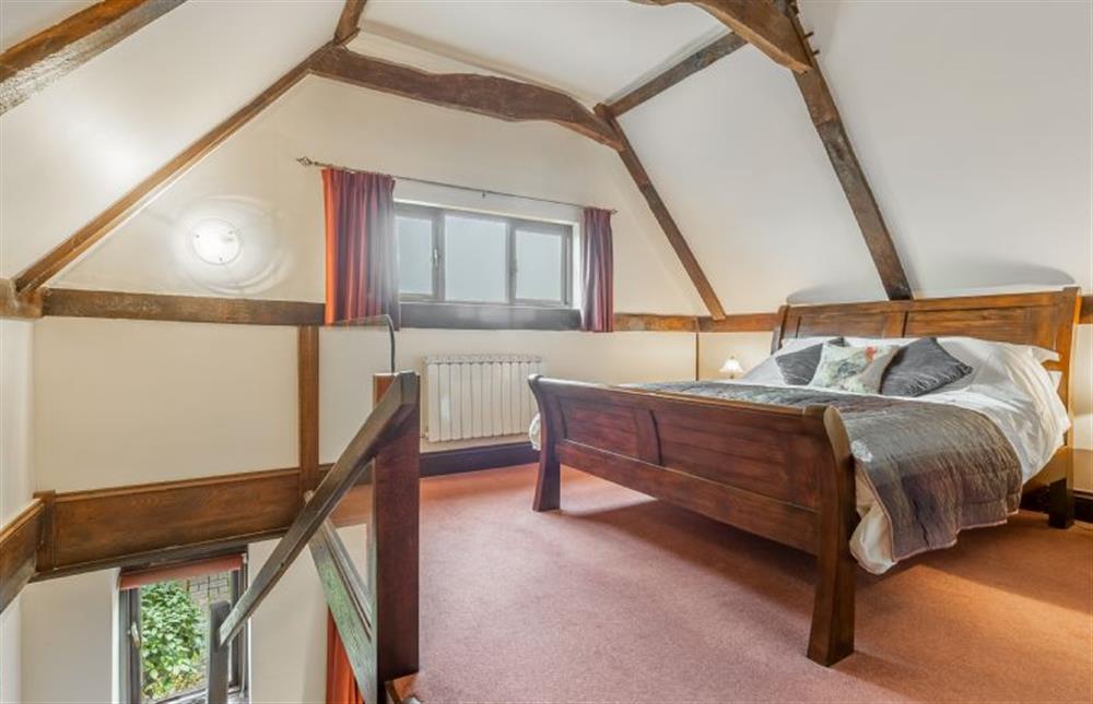 King-size bedroom at The School Room, Stowmarket
