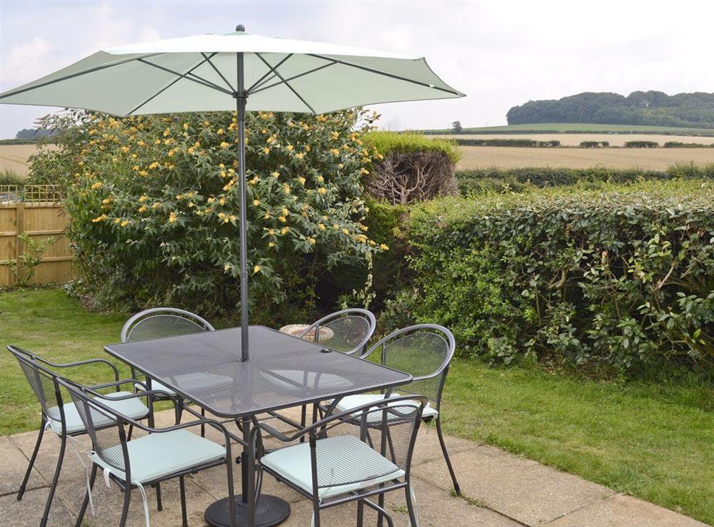 Scenic views from the outdoor eating area at The Seashells in Brancaster Staithe, near King’s Lynn, Norfolk