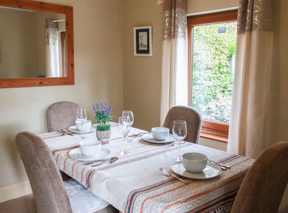 Dining room at The Seaside Cottage in Gorleston-on-Sea, Norfolk
