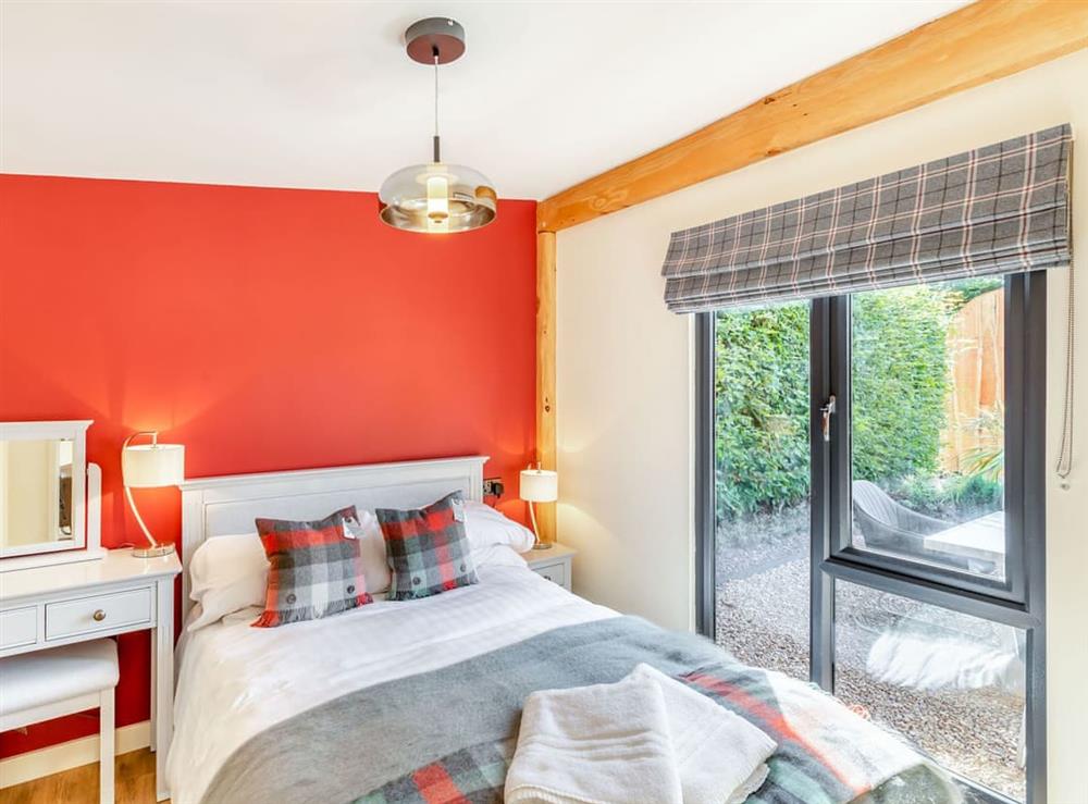 Double bedroom at Nant Bran Lodge, 