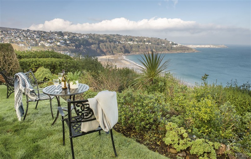 Enjoy the garden at The Secret Seascape, Cornwall