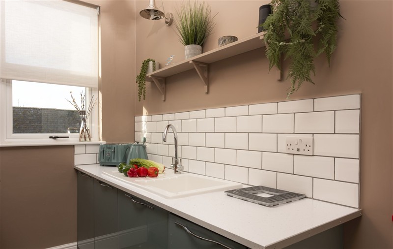 This is the kitchen (photo 2) at The Secret Seascape, Cornwall
