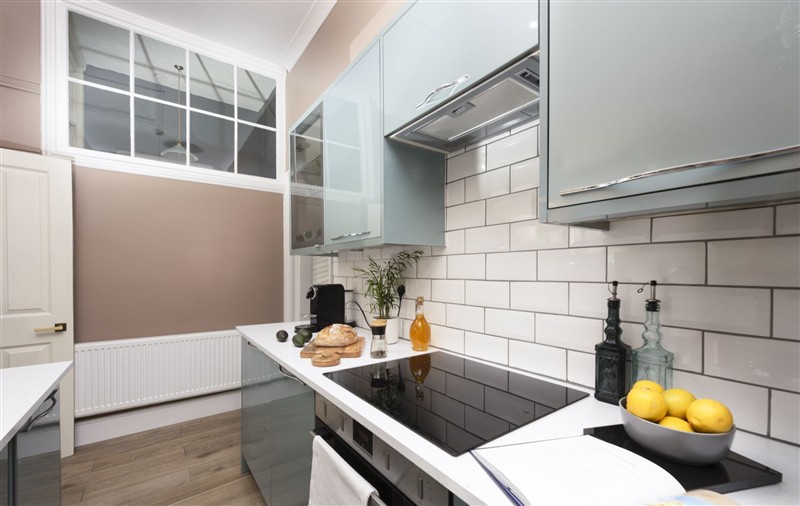 This is the kitchen (photo 3) at The Secret Seascape, Cornwall