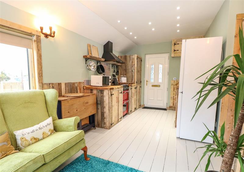 The living area at The Shack, Eccles-on-Sea near Sea Palling