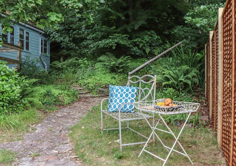 Enjoy the garden at The Sharpham Boat House, Ashprington