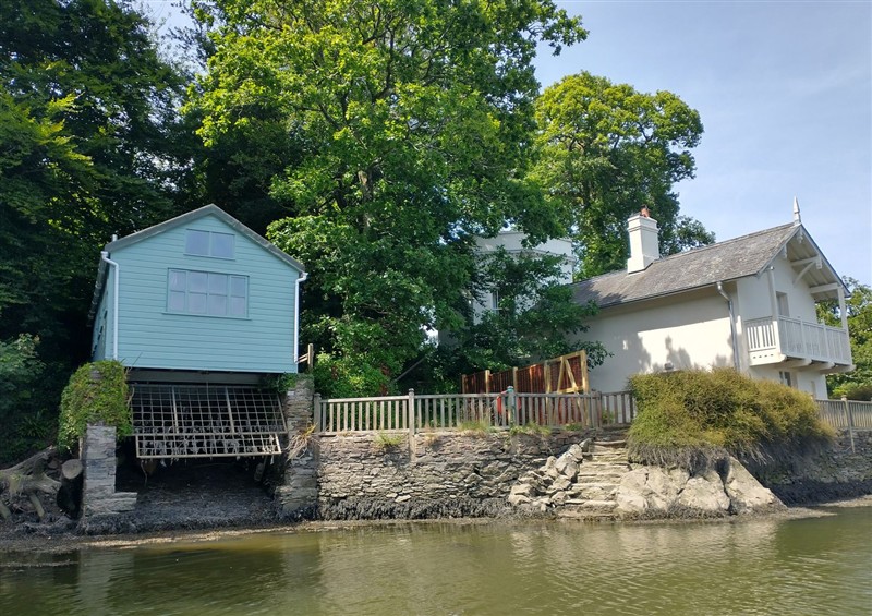 The setting of The Sharpham Boat House at The Sharpham Boat House, Ashprington