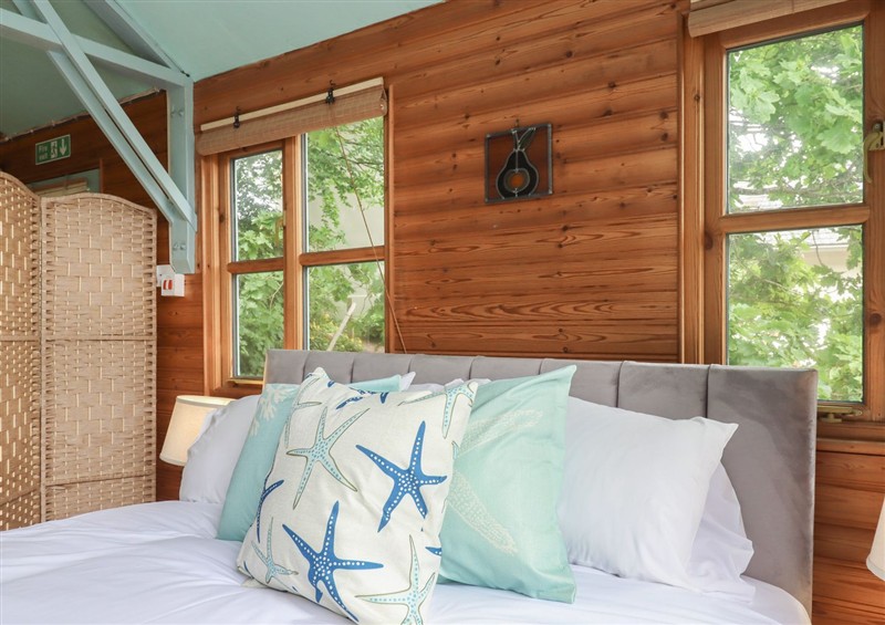 This is a bedroom (photo 2) at The Sharpham Boat House, Ashprington