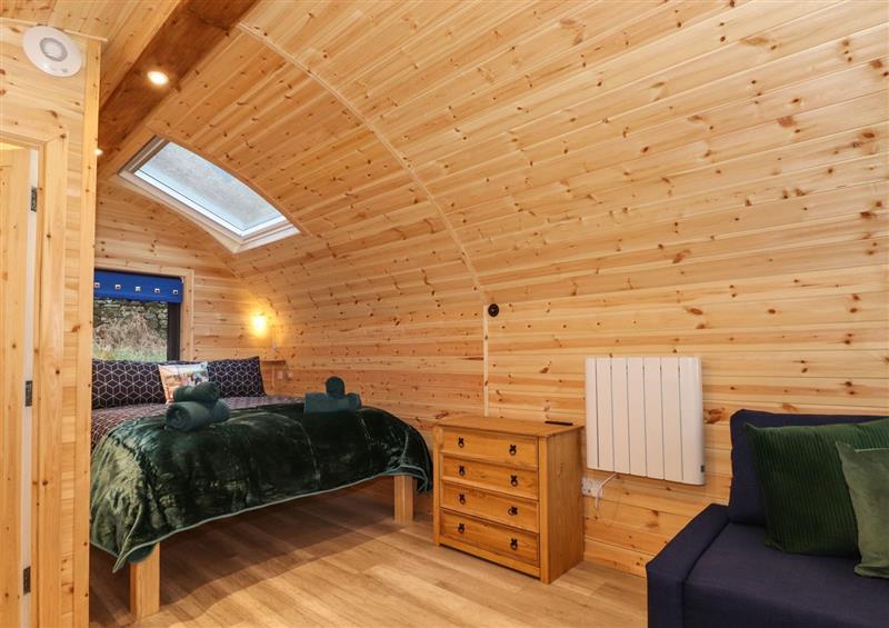 One of the bedrooms at The Shearer - Crossgate Luxury Glamping, Hartsop near Glenridding