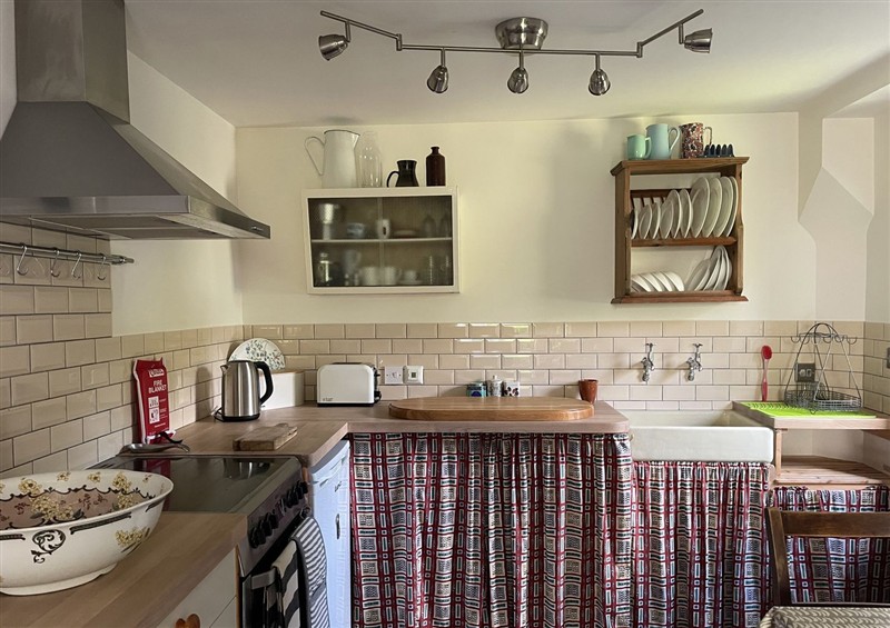 The kitchen at The Shed, Alveston near Tiddington