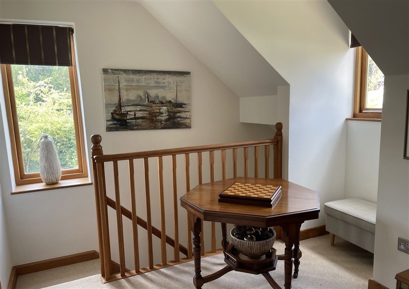 The living area at The Shed, Alveston near Tiddington
