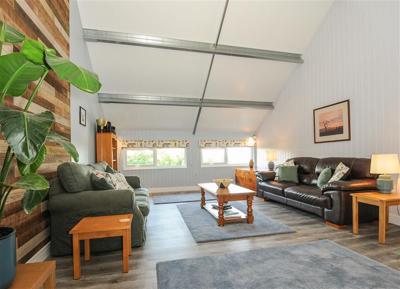 Relax in the living area at The Shed, Horningtops near Liskeard