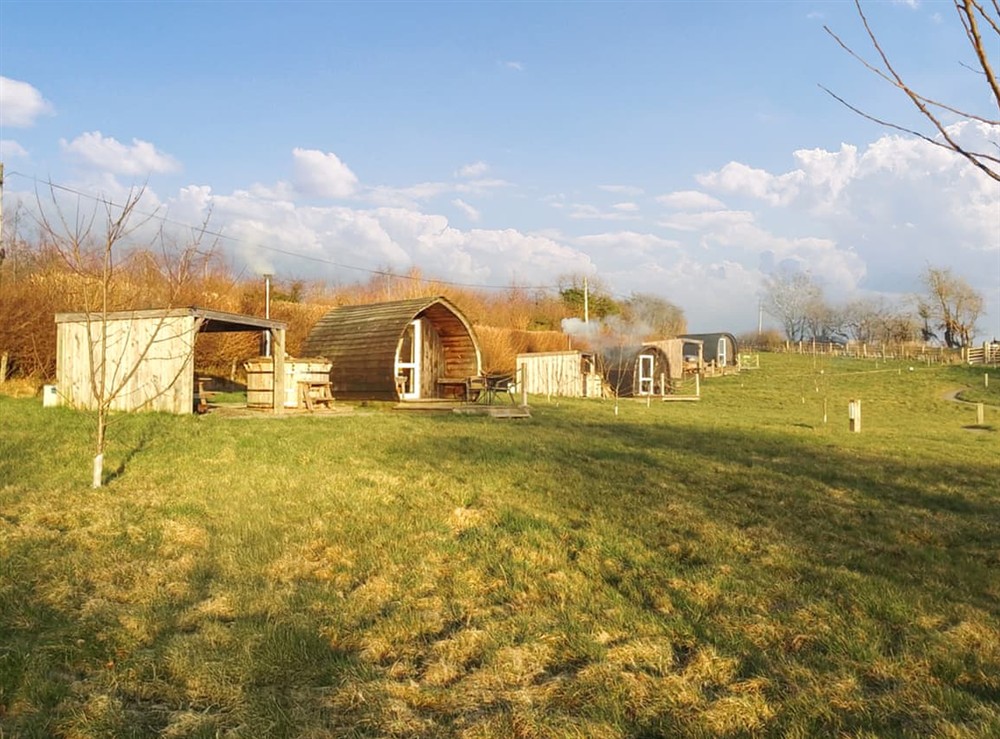 Exterior at The Sheep Pod in Welshpool, Powys