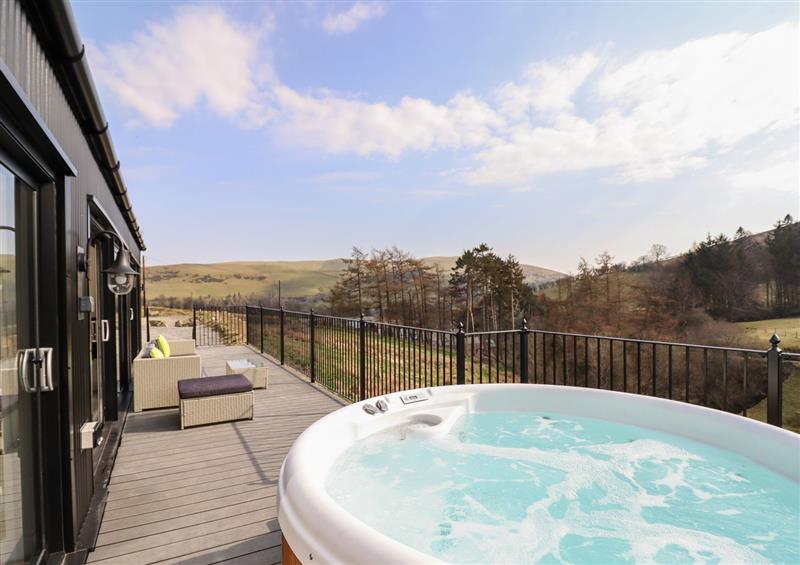 Spend some time in the pool at The Sheep Shed, Llanrhaeadr-Ym-Mochnant