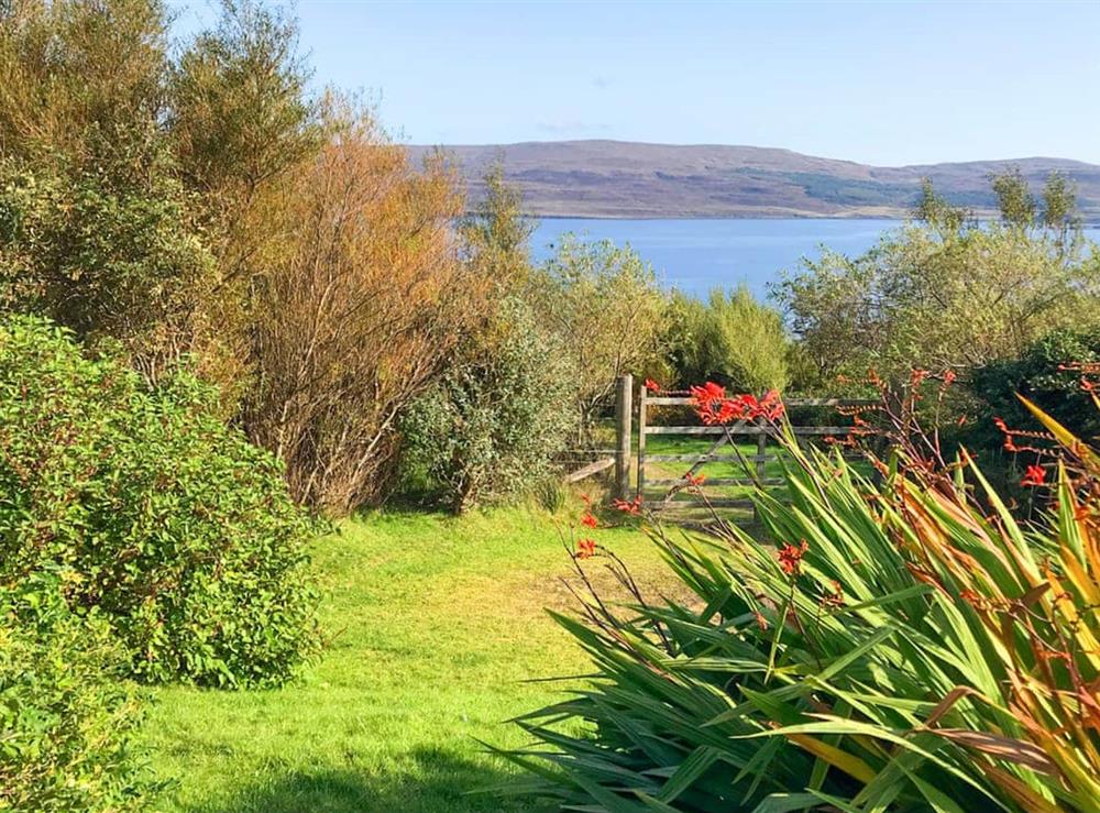 Garden at The Sheiling Skye in Totaig, near Dunvegan, Isle Of Skye