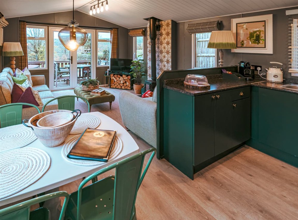 Kitchen/diner at The Shepherd in Barden, North Yorkshire