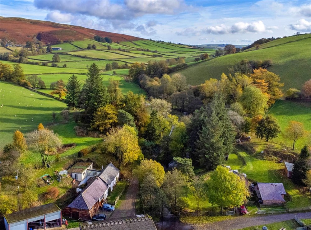 Setting at The Shepherd’s Hut in Llandrindod Wells, Powys