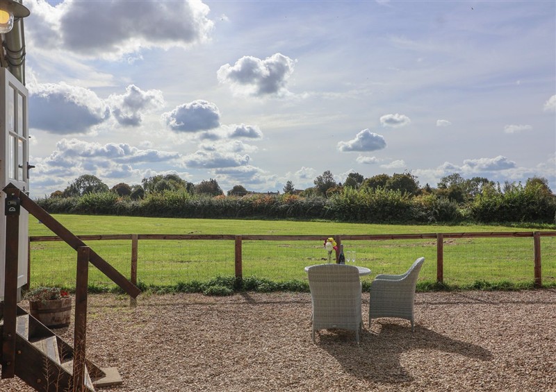 The garden at The Shepherds Hut, Nettleton