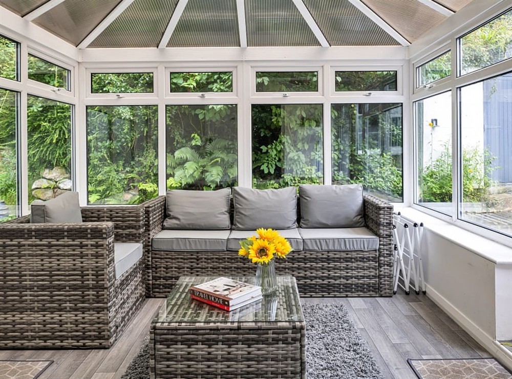 Sun room at The Shepherd’s Rest in Conwy, Gwynedd
