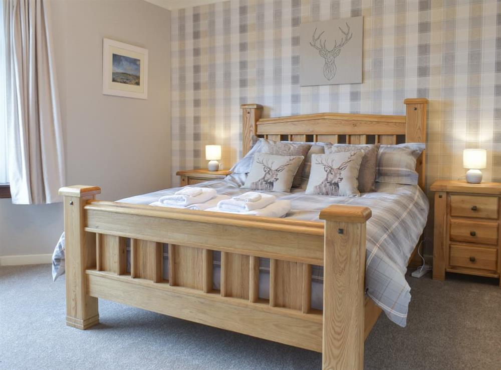 Double bedroom at The Shieling in Biggar, Lanarkshire
