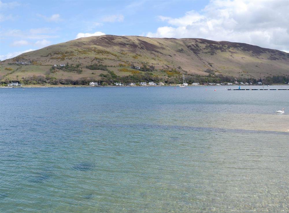 Crystal clear waters at The Shieling in Lochranza, Isle of Arran, Isle Of Arran