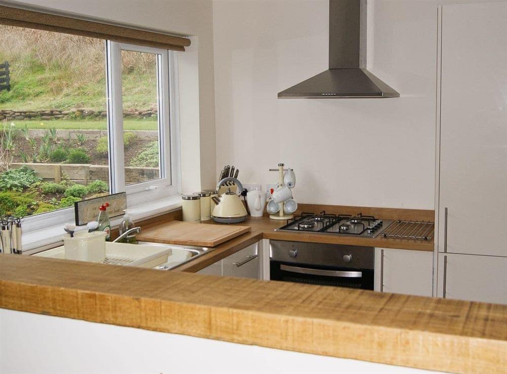 Kitchen at The Shillies in Coulderton, near St Bees, Cumbria