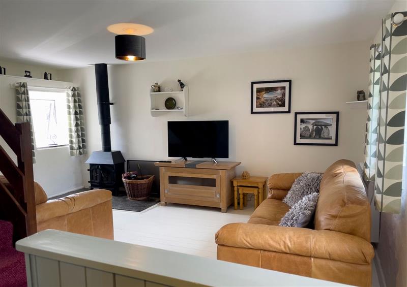 Enjoy the living room at The Shippen @ Canllefaes, Penparc near Cardigan
