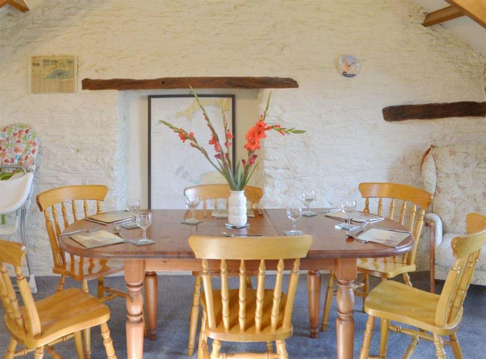 Dining Area at The Shippen in East Prawle, South Devon., Great Britain
