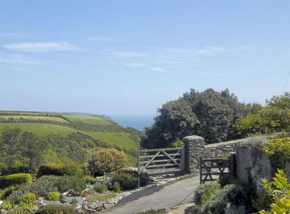 View at The Shippen in East Prawle, South Devon., Great Britain
